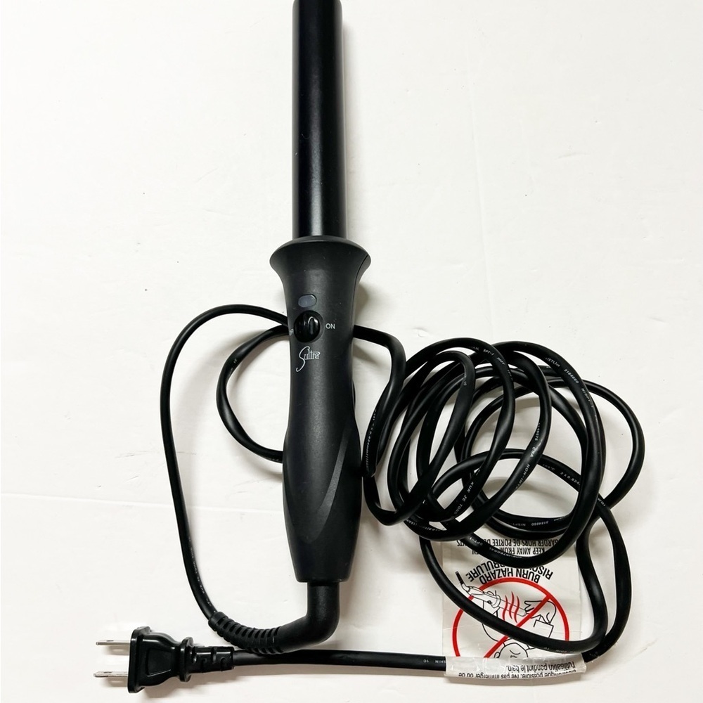 Sultra The Bombshell Rod Black Curling Iron Wand with Protective Heat Glove - Picture 3 of 5